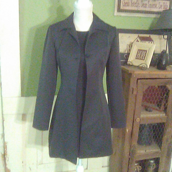 Rampage Dresses & Skirts - 🔴 5/$15 vintage Rampage grey dress with coat